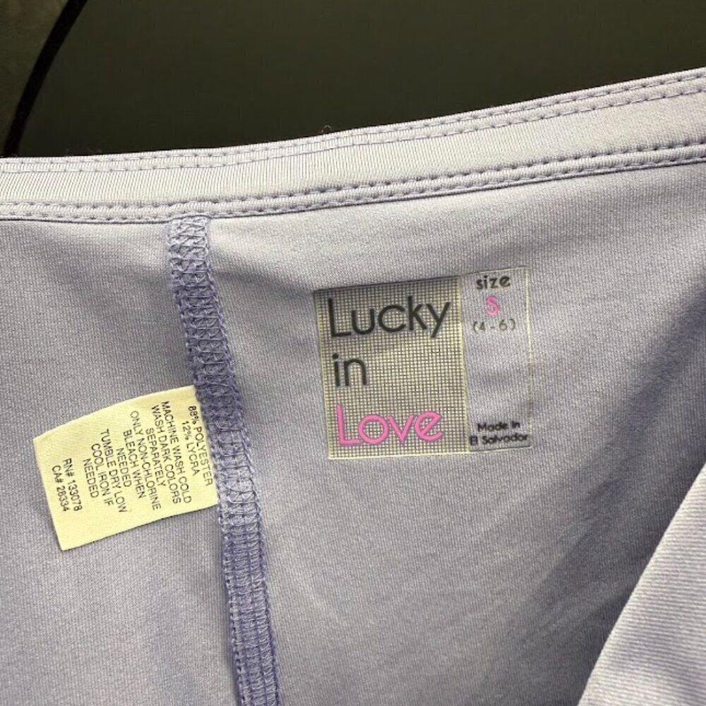 Lucky in Love Lilac Pleated Golf Skirt - Picture 3 of 4
